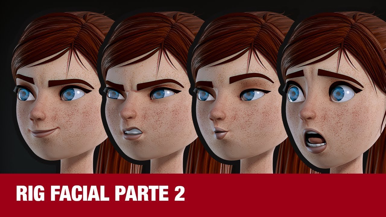 31. Creación de personaje en Blender Rig facial con "shape keys" YouTube