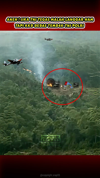 KKB asks Tucano fighter jets to stop frequenting KKB headquarters #tni #tucano #abdinegara #siap55