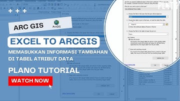 Tutorial Arcgis | Cara Menambahkan Informasi Tambahan (Excel to Arcgis) di Arcgis | Terbaru 2024