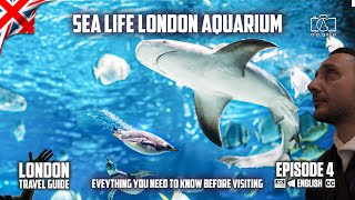 Sea Life London Aquarium | London Travel Guide Vlog 2024