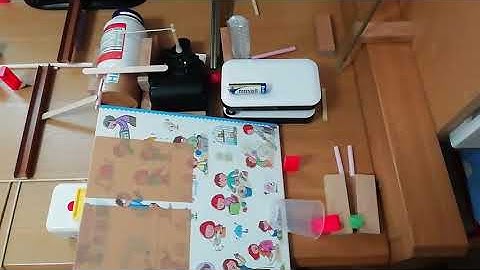 自作ピタゴラ装置No.141　遠心力ボトル/Centrifugal Force Bottle【Self-made PythagoraSwitch】