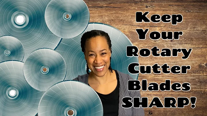 Sharpen Rotary Blade - Rotary Cutter Blades Sharpener Tutorial - Ellie and Mac