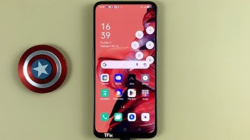 Assistive Ball, Virtual Home Button on OPPO Reno2 F Android 11