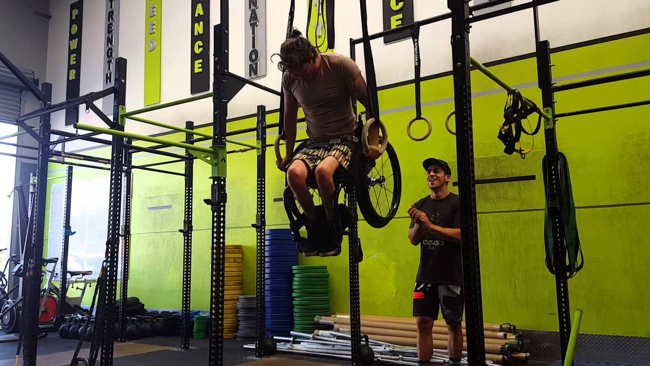 Wheelchair Muscle up YouTube