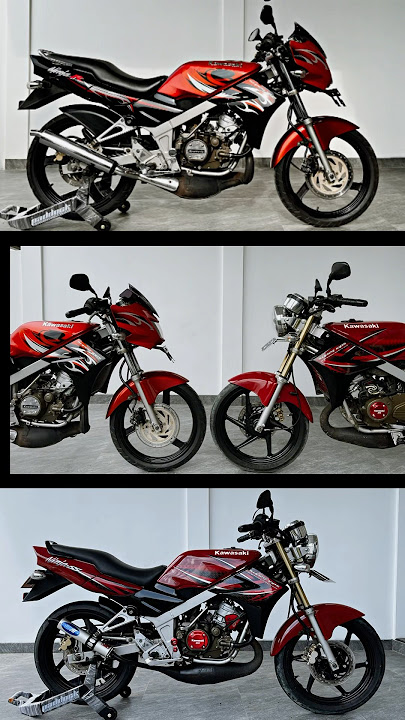 PILIH NINJA R atau NINJA SS ??? #kawasaki #ninja #2stroke #ninjar #ninjass #cilacap #automobile #fyp