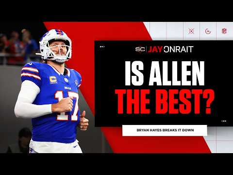 Is Josh Allen the best player in the NFL right now?