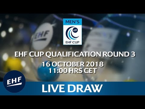 Men's EHF Cup Qualification Round 3 draw event