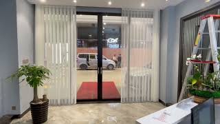 Manufacture Sheer Vertical Blinds for Sliding Doors