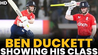 Ben Duckett Showing His Class 70*(42) | Pakistan vs England | 3rd T20I | PCB | MU2L Resimi