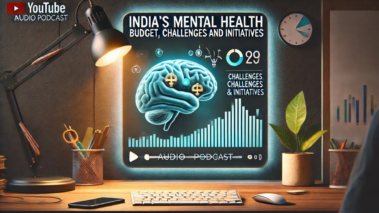 🧠 India's Mental Health: Budget, Challenges & Initiatives 🇮🇳💰 | A Wake-Up Call! 🚨- UNION BUDGET- 272