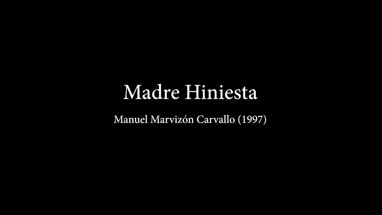 Madre Hiniesta - Manuel Marvizón Carvallo. Orquesta.
