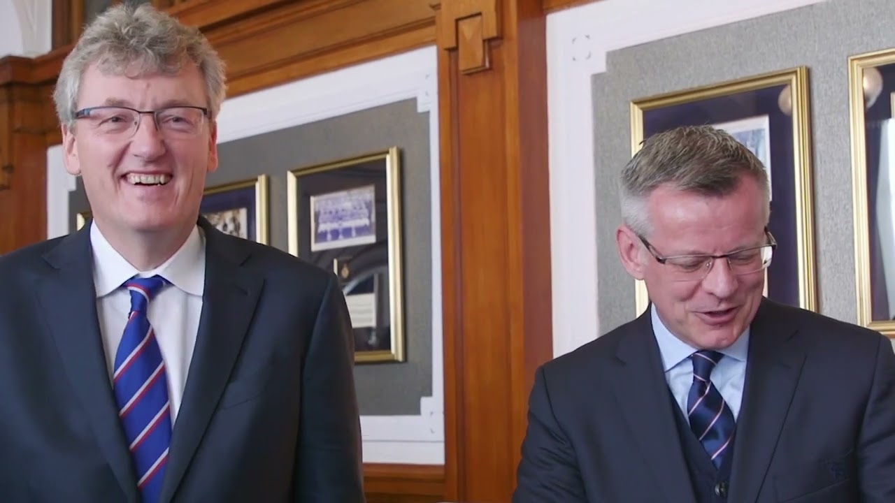 The Rangers fan who went on to win a Nobel Prize - David MacMillan honoured by the club