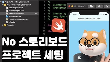 취준생을 위한 아이폰 앱개발 No 스토리보드 프로젝트 세팅 Swift / iOS Dev project set without storyboard UIkit