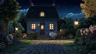 Oldies Playing in Another Room – A Cozy Night in a 1920s Vintage Cottage Garden in Paris