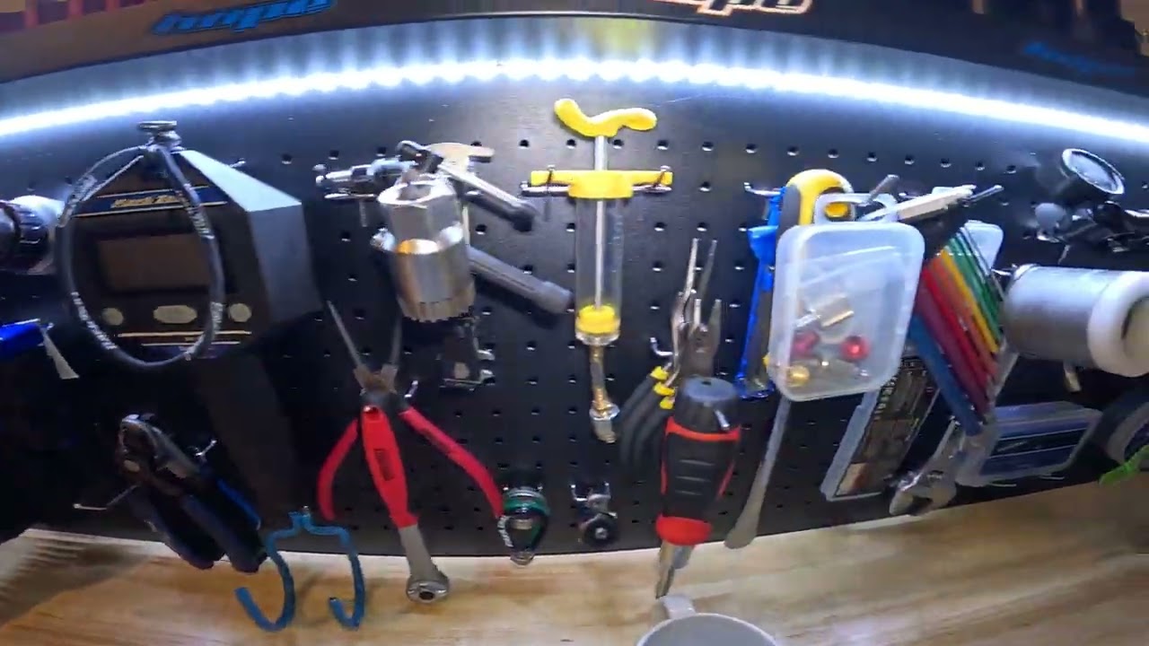 Bike room is getting there 1