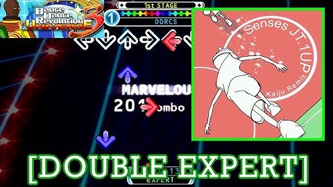 【DDR UNIVERSE 3】 Senses (Kaiju Remix) / JT.1UP [DOUBLE EXPERT] 譜面確認＋Play