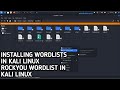 HOW TO EXTRACT ALL WORDLISTS IN KALI LINUX WITHOUT USING THE TERMINAL
