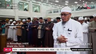 Sholat Tarawih, 16 Ramadhan 1440H - Masjid Jami' Abu Ad Darda