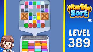 Marble Sort Level 389 Solution Walkthrough