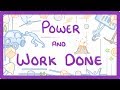 Calculating Power Through Energy Transfer and Work Done