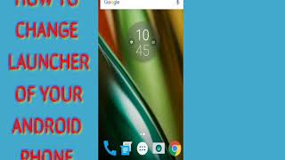 HOW TO CHANGE YOUR PHONE INTO PC OF ANDROID PHONE || CHANGE YOUR PHONE LAUNCHER screenshot 3