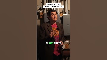 240v Circuit Install Made Easy