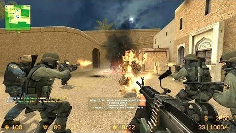 Counter-Strike 1.6 (2020) - Gameplay PC HD / Counter Strike 1.6 console cheats/tricks