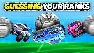 I Guessed YOUR Rocket League Ranks Based On Your Clips!