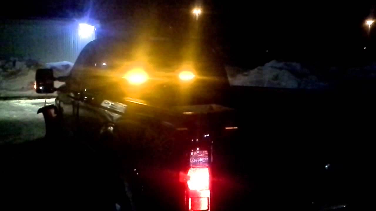 Led Strobe Lights on the F250 YouTube