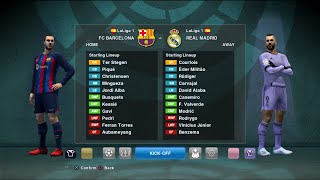 Pro Evolution Soccer 2013 | Barcelona Vs Ral Madrid 2022-2023