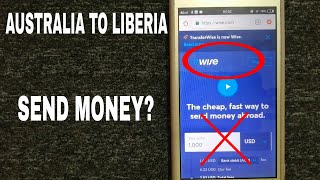 🔴 How To Transfer Money Overseas From Australia to Liberia 🔴