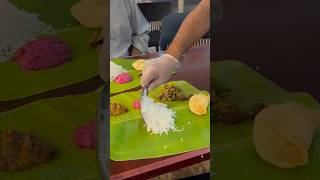 Must Trying South Indian Tradition Style Bnana Leaf Food Food southindianfood