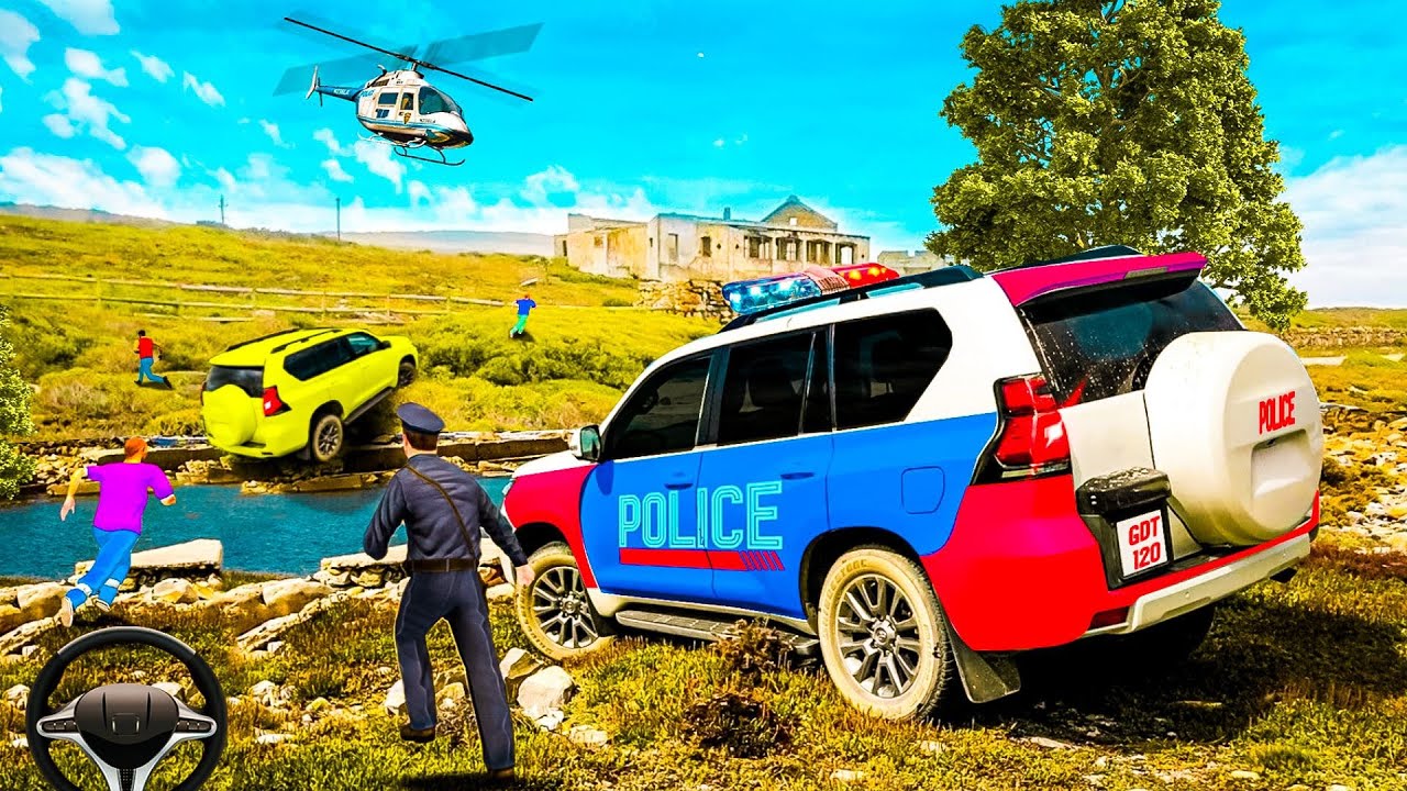 Offroad Police Car Chase Game