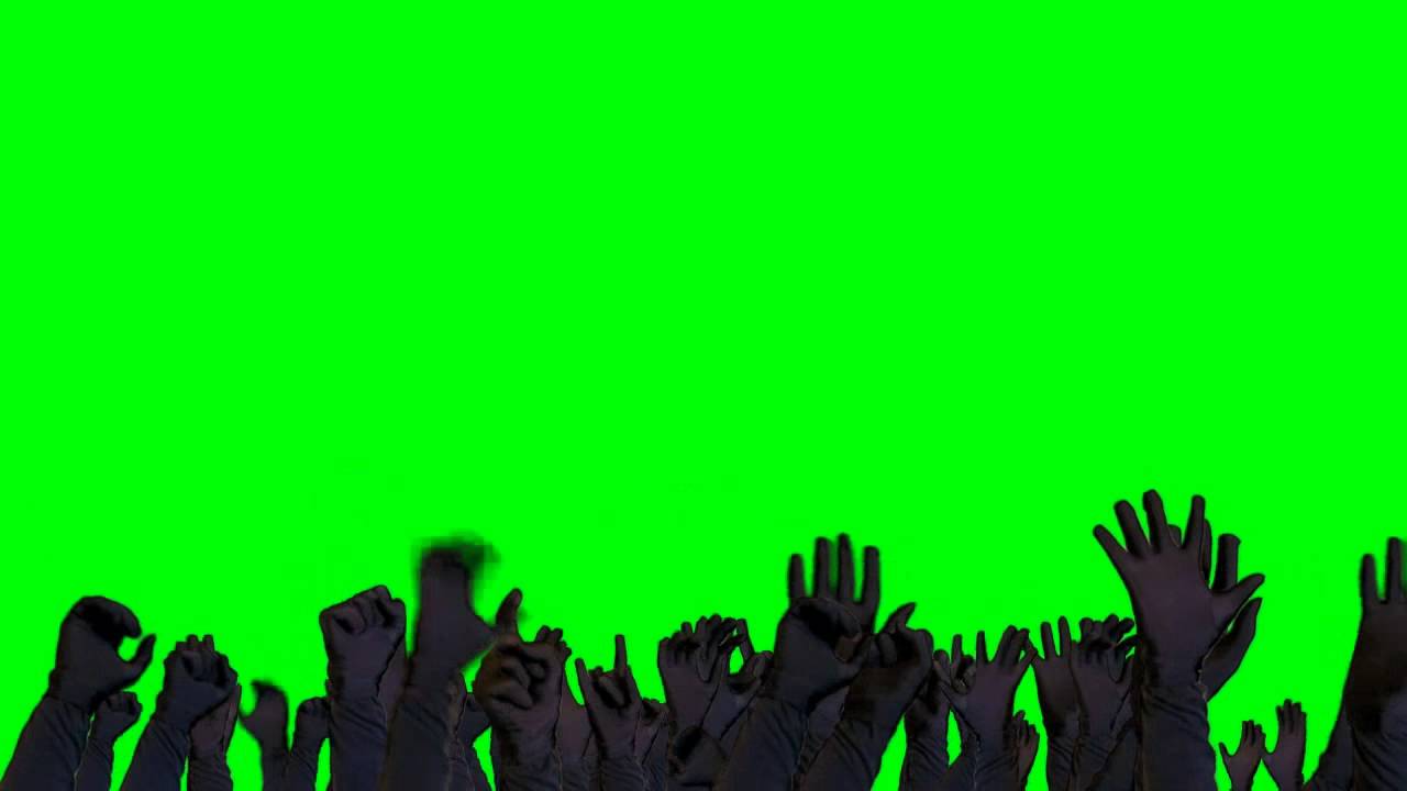 Real Crowd on Green Screen Animation - YouTube.