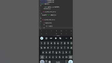 ## How to find smallest element of a n array in c language|| 🙂#