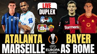 🔴[LIVE] ATALANTA - MARSEILLE + BAYER LEVERKUSEN - AS ROME / 1/2 FINALES RETOUR LIGUE EUROPA / DIRECT