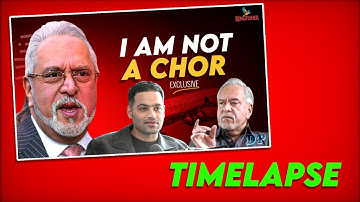 Raj Shamani Vijay Mallya Podcast Thumbnail (timelapse)