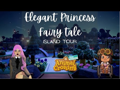 Elegant Princess Castle Core Island Tour of Ellesmere by MyPastelPast Animal Crossing ACNH