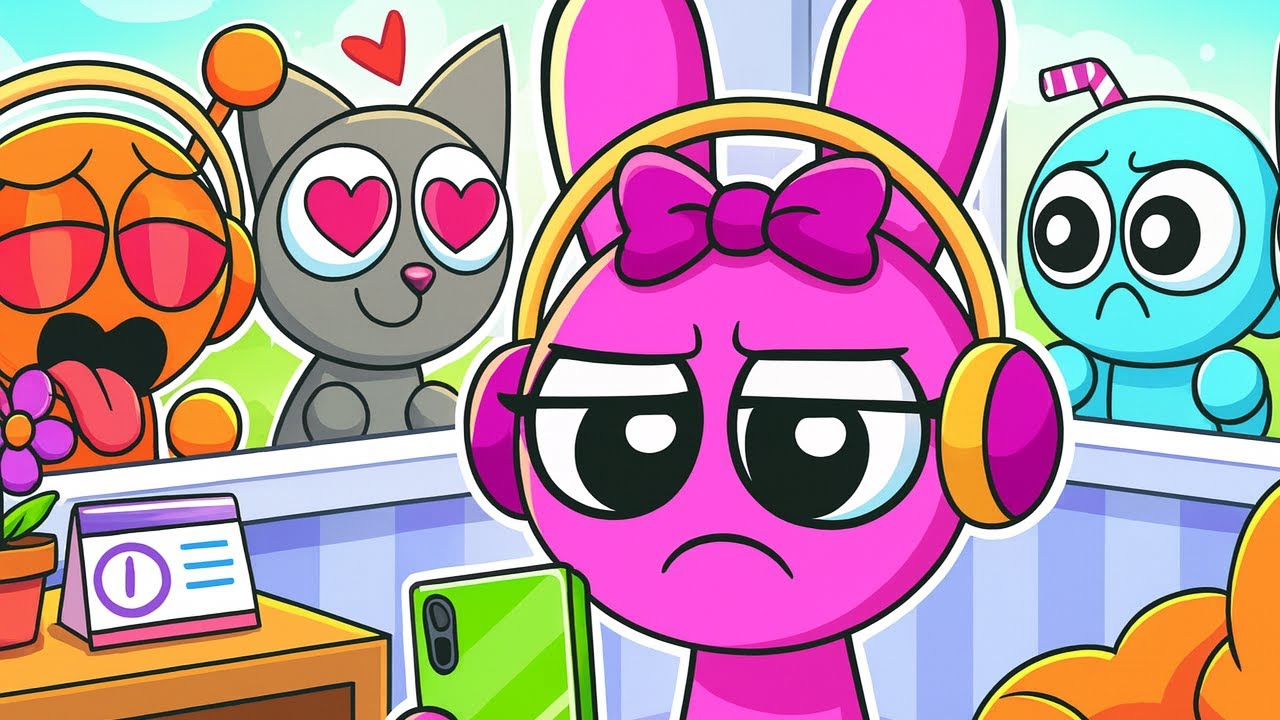 Sprunki ignores everyone 24/7. Incredibox Sprunki animation