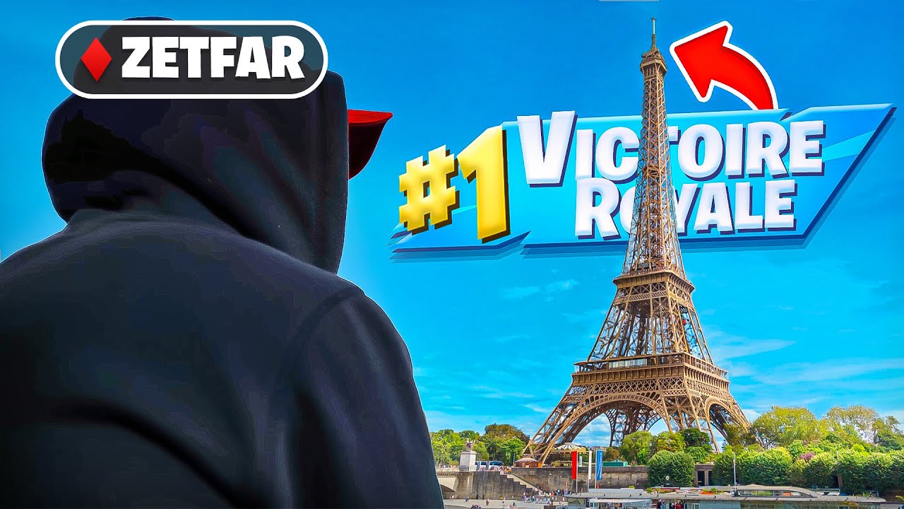 FAIRE TOP 1 AU SOMMET de la TOUR EIFFEL - 2 MILLIONS D'ABONNÉS ZETFAR