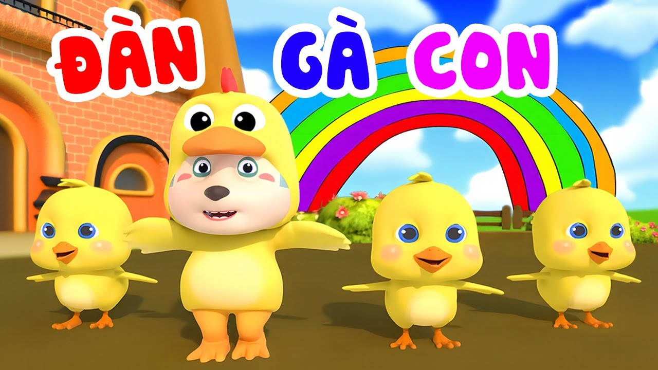 Đàn Gà Con, Một Con Vịt, Con Heo Đất - Nhạc Thiếu Nhi Vui Nhộn 4K | Hoạt Hình Thiếu Nhi Wolfoo 3D