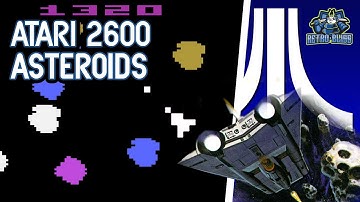 ASTEROIDS for the Atari 2600! Plus 3 Unique Ship Variations and 2 Asteroid Speeds!