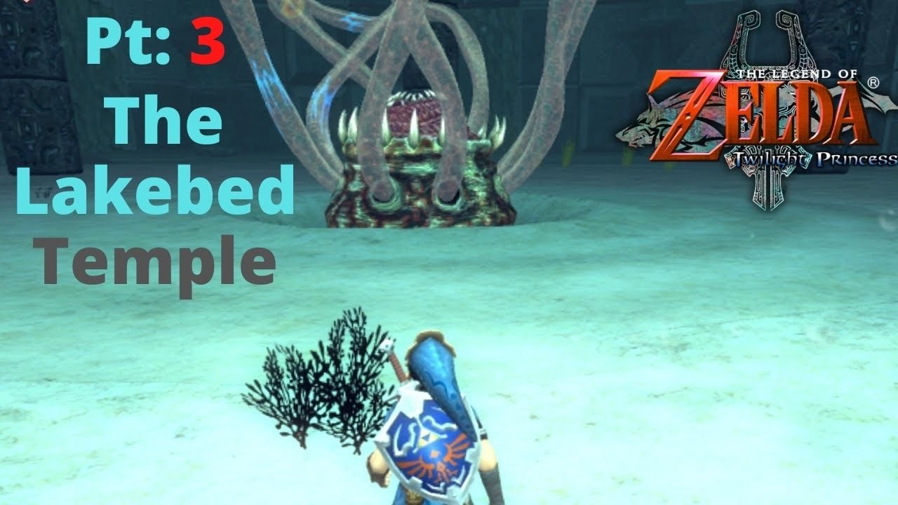 Twilight Princess LakeBed Temple Walkthrough EP 3 Water Dungeon