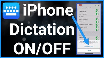How To Enable Or Disable Dictation On iPhone