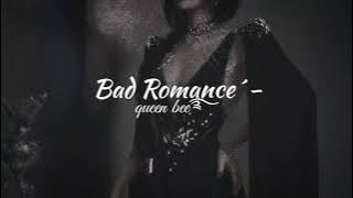 lady gaga - bad romance | 𝒔𝒍𝒐𝒘𝒆𝒅   𝒓𝒆𝒗𝒆𝒓𝒃   𝒃𝒂𝒔𝒔 𝒃𝒐𝒐𝒔𝒕𝒆𝒅 ༄