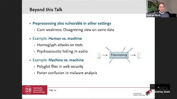 Konrad Rieck, Adversarial Preprocessing: Image-Scaling Attacks in Machine Learning.