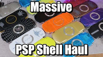 Massive PSP Shell Haul! Rare & Custom Shells Unboxed | March 2025