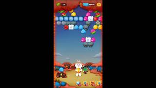 LINE バブル2 STAGE 1409 黄金コニー アイテムあり ×1.5 Golden Cony LINE BUBBLE 2