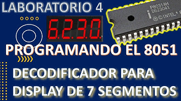 Laboratorio 4: Decodificador para display de 7 segmentos