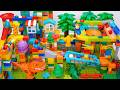 INSANE LEGO Duplo Marble Run ASMR 🌈 Marble Run Dinosaur seesaw and giraffe slope course